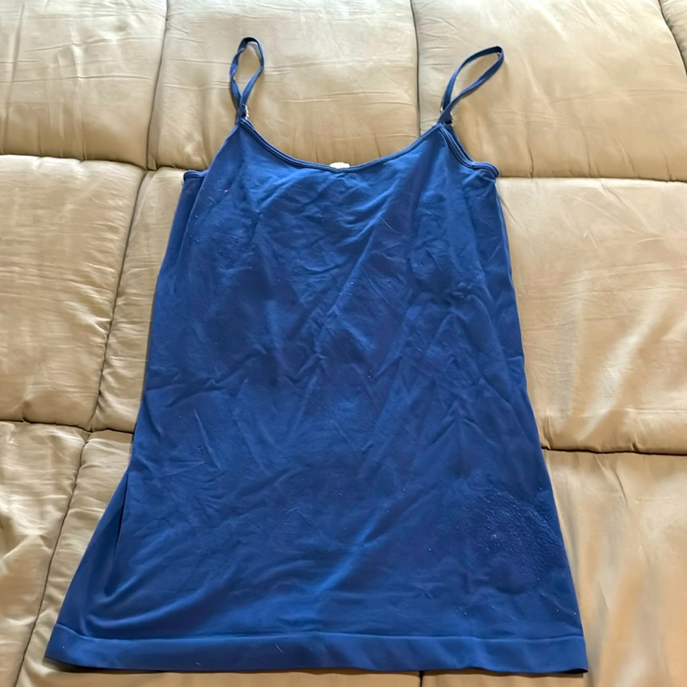 Nylon and spandex tank top